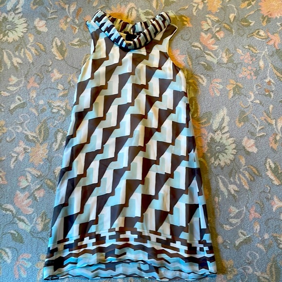 FENDI Sleeveless Silk Dress Size 40 - Picture 13 of 14